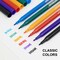 BAZIC 20 Colors Washable Markers, Fine Tip, for Kids School Art